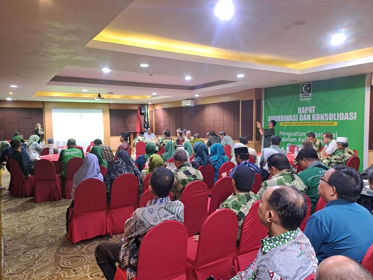 Rapat Koordinasi dan Konsolidasi Pengurus Majelis Daerah (MD) Koprs Alumni Himpunan Mahasiswa Islam (KAHMI) Kota Makassar