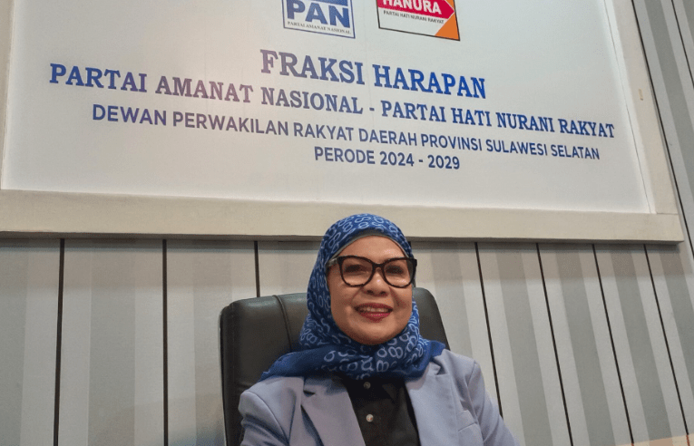Hj Asni - anggota DPRD Sulsel