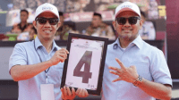 Paslon Nomor Urut 4 Pilwalkot Palopo 2024 Paslon Nomor Urut 4 Pilwalkot Palopo 2024, Trisal - Ome (Foto: IST)