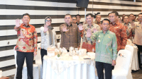 Penjabat Wali Kota Palopo, Drs. H. Firmanza DP, SH., M.Si., menghadiri Rapat Koordinasi Pemberantasan Korupsi Pemerintah Daerah Wilayah Sulawesi Selatan Tahun 2025 yang digelar Komisi Pemberantasan Korupsi (KPK) di Gedung Pusat Edukasi Antikorupsi, Jakarta, Kamis, 15 Mei 2025.
