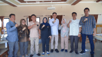 Anggota Badan Pengawas Pemilihan Umum (Bawaslu) Republik Indonesia, Lolly Suhenty, S.Sos.I., M.H., melakukan kunjungan kerja ke Kota Palopo, Selasa, 13 Mei 2025.