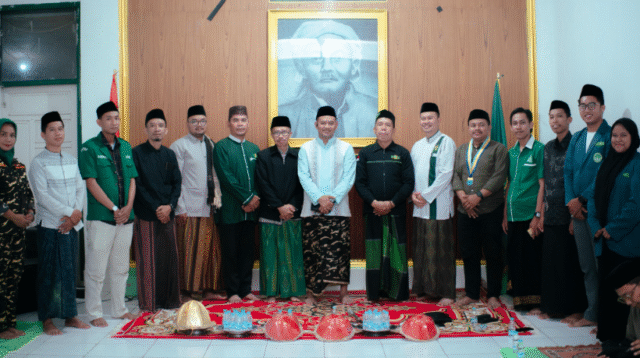 Wakil Wali Kota Palopo, Dr. Akhmad Syarifuddin, SE., M.Si menghadiri Lailatul Ijtima' di PCNU Kota Palopo, Sabtu 9 Agustus 2025.